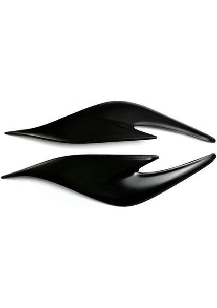 ZVW30 2012-2015 Için Araba Ön Far Kaş Far Göz Kapağı Reçine Kaplama Çıkartması (Yurt Dışından)