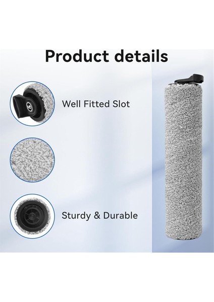 Ifloor 3, Floor One S3 ve 2 Kablosuz Elektrikli Süpürge Aksesuar Seti Için Yedek Rulo Fırça (Yurt Dışından) fırsatları