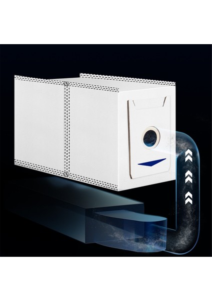 T30 Omni / T30 Max / T30 Pro Robot Süpürge Yedek Çöp Torbası Için 14 Adet Vakum Torbası (Yurt Dışından) modelleri