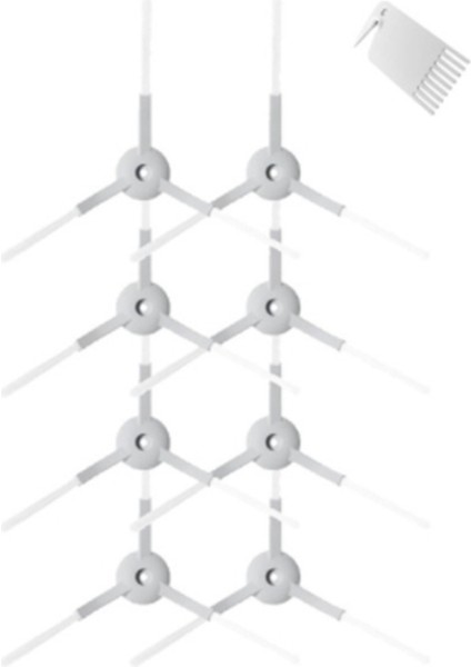 G1/MJSTG1/SKV4136GL Mi Robot Süpürge-Paspas Temel Aksesuarları Için Yan Fırça Kitleri (Yurt Dışından)
