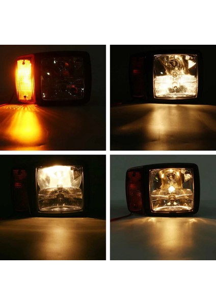 Traktör Römork LED Farlar 24V Dönüş Sinyali Gösterge Lambası Ekskavatör Teleskopik Yükleyici Forklift Için Çalışma Lambası (Yurt Dışından) fırsatları