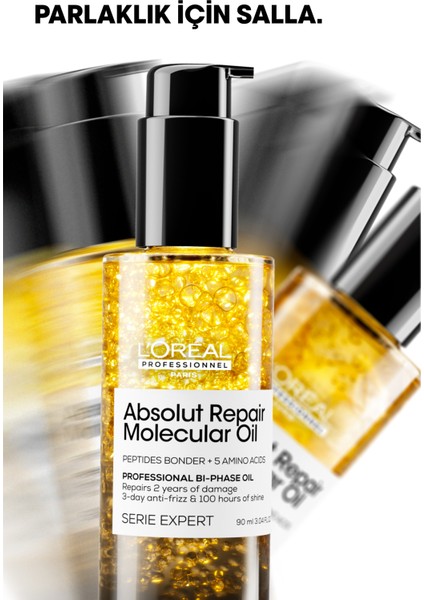 Absolut Repair Molecular Çift Fazlı Profesyonel Bakım Yağı 90 ml fırsatları