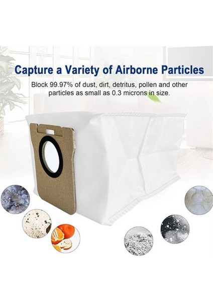 Omni M40 / D110CN Elektrikli Süpürge Yedek Parça Aksesuar Kiti Için 8 Adet Toz Torbası (Yurt Dışından) fırsatları