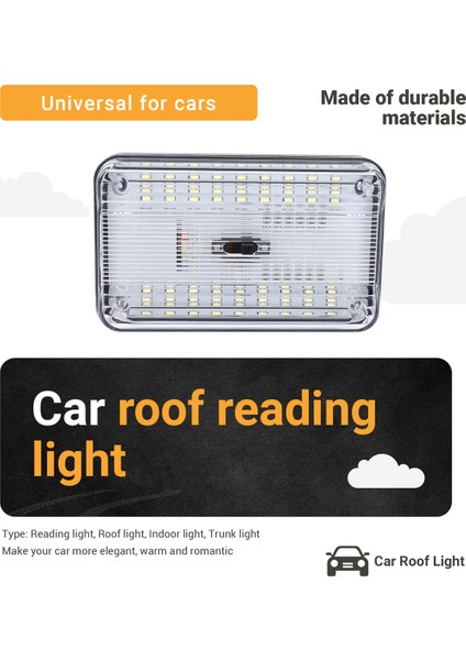 Araba Iç Aydınlatması 36 LED Tavan Okuma Lambası (Yurt Dışından) fırsatları