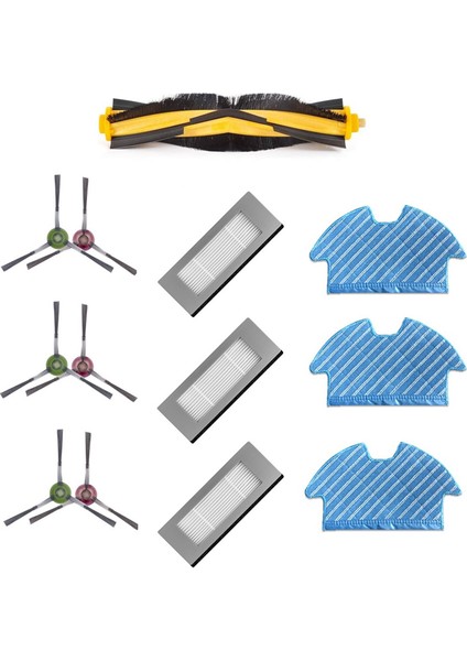 Ozmo 900 905 DN55 DN35 Ana Yan Fırça Filtresi Paspas Bezleri Robotik Süpürge Aksesuarlarının Değiştirilmesi (Yurt Dışından)