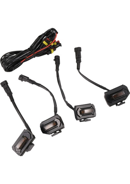 2020-2021 Off Road Sport Için 4 Adet LED Ön Izgara Lambası, Harici Lamba, Sarı Işık (Yurt Dışından) fiyatları