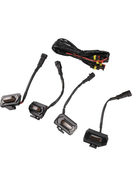 2020-2021 Off Road Sport Için 4 Adet LED Ön Izgara Lambası, Harici Lamba, Sarı Işık (Yurt Dışından) modelleri