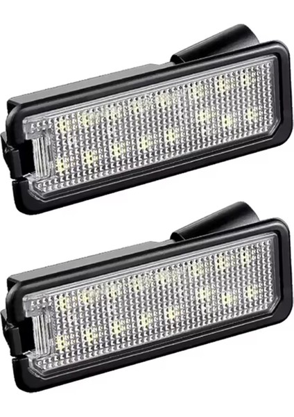 6n2 9n 6r 6c B6 B7 Için 2 Adet Araba LED Arka Plaka Lambası Canbus (Yurt Dışından)