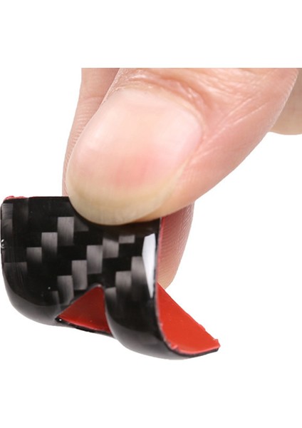 11. Nesil 2022 Karbon Fiber Uyarı Işığı Anahtarı Düğmesi Kapağı Trim Sticker Çerçeve Aksesuarları, Kırmızı (Yurt Dışından) fırsatları