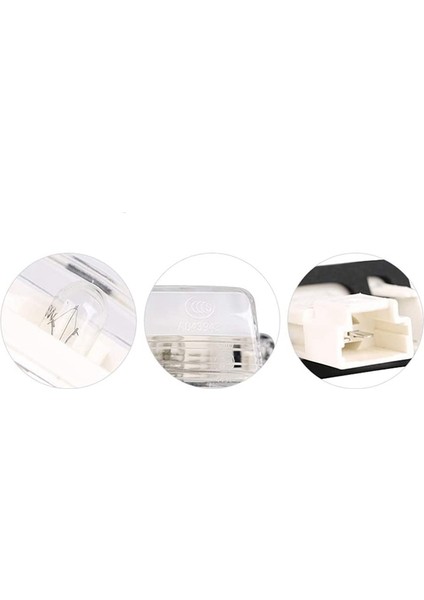 Adet Plaka Lambası Beyaz 206 207 306 307 406 407 C3 C4 Için (Yurt Dışından) modelleri