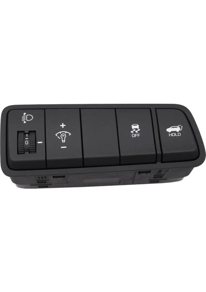 Araç Göstergesi Aydınlatma Far Ayar Anahtarı Düğmesi 93710-F8400 2015-2018 Kapalı (Yurt Dışından)