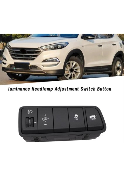 Araç Göstergesi Aydınlatma Far Ayar Anahtarı Düğmesi 93710-F8400 2015-2018 Kapalı (Yurt Dışından) fiyatları
