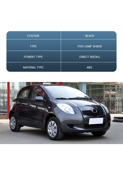 2 Kapılı Hatchback 2007-2013 Için Delikli Sis Lambası Abajurlu Araba Ön Tamponu (Yurt Dışından) fırsatları