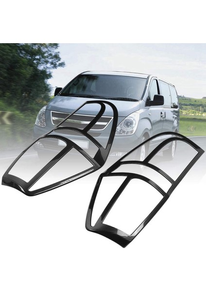 Araba Karbon Fiber Abs Arka Lambası Kapağı Döşemesi Grand Starex H1 2019'A Uygundur (Yurt Dışından) fiyatları