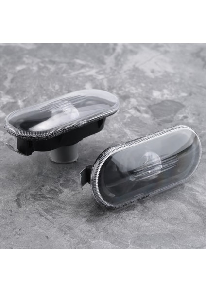 Mk4 Golf, B5/b5.5 Için 2 Adet Araba Yan Işaretleyici Dönüş Sinyal Uyarı Lambası Siyah Lamba Kapağı, (Yurt Dışından)