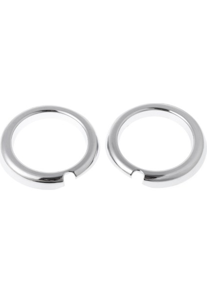 2016 - 2021 Yılları Arası 2 Adet Krom Araç Ön Sis Farı Kapağı Kaplaması (Yurt Dışından)