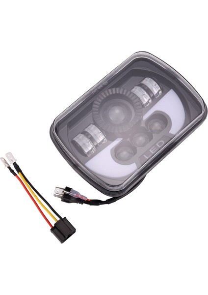 300W 5x7 LED Farlar Kapalı Işınlı Far Lambası Yüksek Düşük Farlı Yj Xj Için (Yurt Dışından) fiyatları