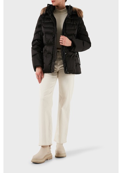 Marina Regular Fit Çıkarılabilir Kapüşonlu Kemerli Mont W5BL31W2802 Bayan Mont W5BL31 W2802 Jtmu fiyatları