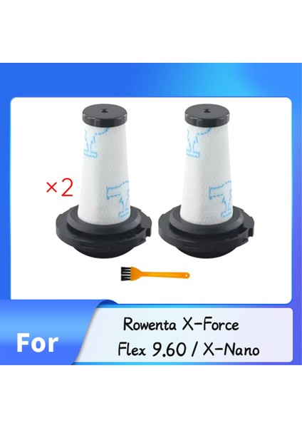 X-Force Flex 9.60 / X-Nano Süpürme Robotu Aksesuarları Için 2 Adet ZR009010 Temizleme Fırçalı Filtre (Yurt Dışından) fırsatları