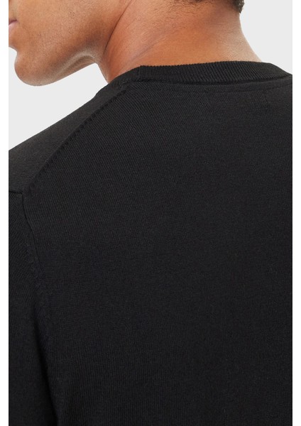 Hammond Ipek ve Yün Karışımlı Slim Fit Bisiklet Yaka Kazak Erkek Kazak M5YR00 Z0122 Jblk indirimleri