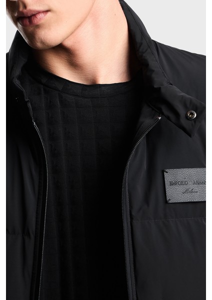 Kapitoneli Logolu Regular Fit Dik Yaka Mont Erkek Mont EM003278 AF18499 UC001 fırsatları