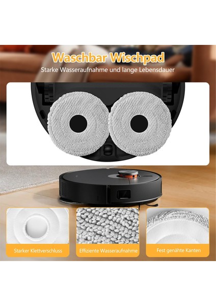 X20 Max / Pro Robot Süpürge Aksesuarları, Toz Torbaları, Paspas Pedi, Ana Fırça, Yan Fırçalar, Filtre (Yurt Dışından) fırsatları