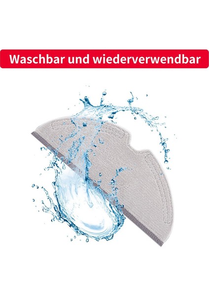 Q5, Q5 Pro, Pro+, Q7MAX, Q8MAX ve Q8MAX+, E Serisi, S5, S5 Max, S6, S6 Pure ve Maxv Için Paspas Bezi Pedleri (Yurt Dışından) fırsatları