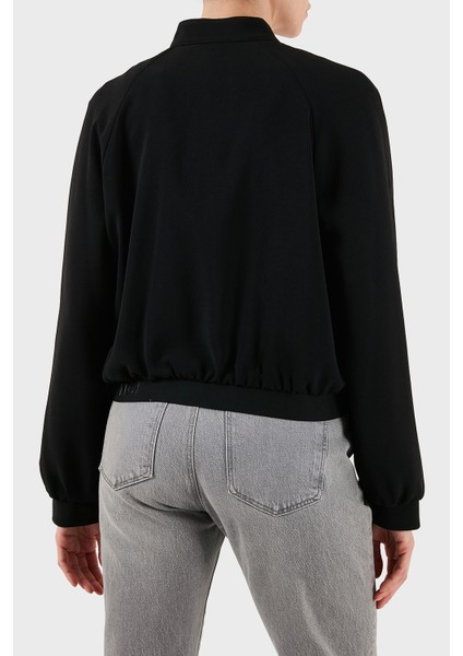 Regular Fit Kolej Yaka Logo Detaylı Bomber Ceket Bayan Ceket XW001029 AF10872 UC001 modelleri