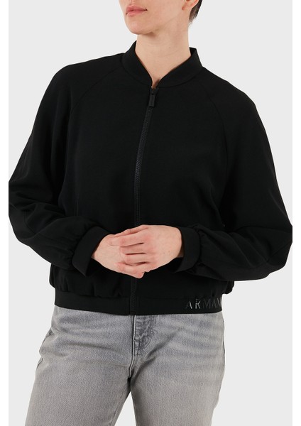 Regular Fit Kolej Yaka Logo Detaylı Bomber Ceket Bayan Ceket XW001029 AF10872 UC001 indirimleri