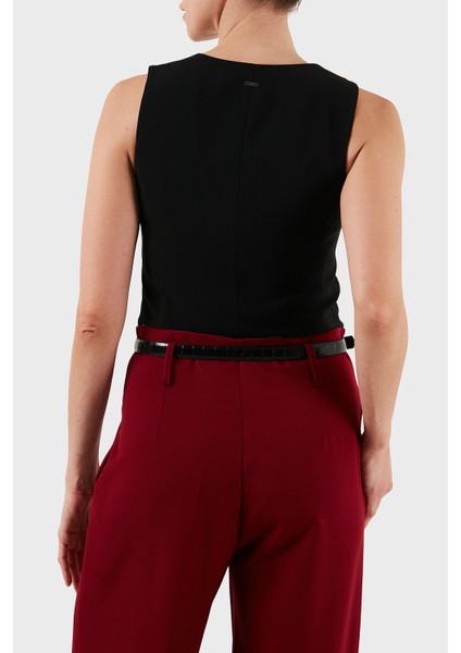 Regular Fit V Yaka Düğmeli Yelek Bayan Yelek XW001279 AF16148 UC001 modelleri