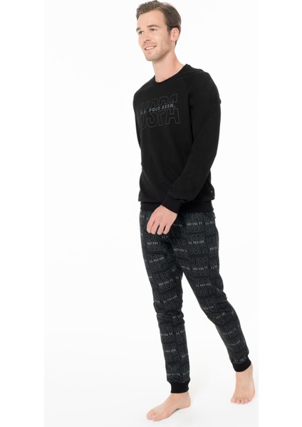 Erkek Uspa Yazılı Ev Giyim Pijama Takım, %100 Pamuk fiyatları