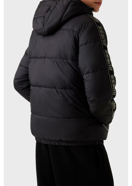 Arlo Kapitoneli Regular Fit Kapüşonlu Şişme Mont Z5BL17WO06I Erkek Mont Z5BL17 WO06I Jblk modelleri