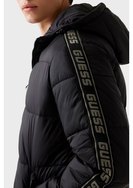 Arlo Kapitoneli Regular Fit Kapüşonlu Şişme Mont Z5BL17WO06I Erkek Mont Z5BL17 WO06I Jblk fırsatları