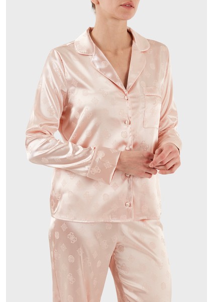 Sylvie Tamamı 4g Logolu Regular Fit Uzun Kollu Pijama Takımı O5BX05W4732 Bayan Pijama Takımı O5BX05 W4732 F6Z9 indirimleri