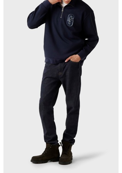 Harris Logolu Regular Fit Yarım Fermuarlı Dik Yaka Sweat M5BQ18K0552 Erkek Sweat M5BQ18 K0552 G7V2 fiyatları