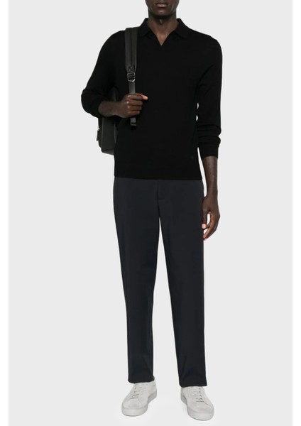 % 100 Yün Regular Fit Polo Yaka Kazak Erkek Polo Yaka Kazak EM002479 AF19543 UC001 fiyatları