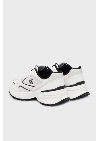 Süet Detaylı Logolu Sneaker Ayakabı YW0YW0200901W Bayan Ayakkabı YW0YW02009 01W modelleri