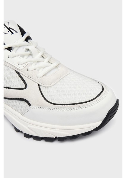 Süet Detaylı Logolu Sneaker Ayakabı YW0YW0200901W Bayan Ayakkabı YW0YW02009 01W