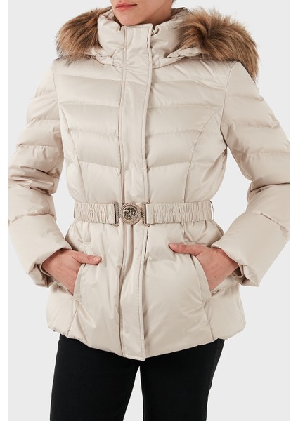 Marina Regular Fit Çıkarılabilir Kapüşonlu Kemerli Mont W5BL31W2802 Bayan Mont W5BL31 W2802 A115 fırsatları