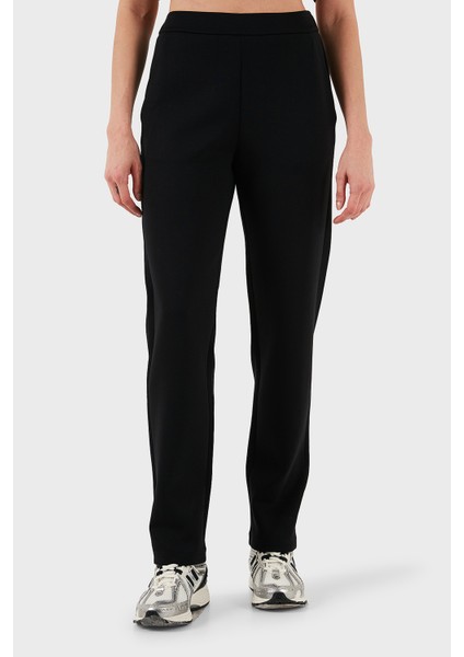 Pamuklu Regular Fit Lastikli Bel Düz Paça Pantolon Bayan Pantolon EW001362 AF10002 UC001 indirimleri