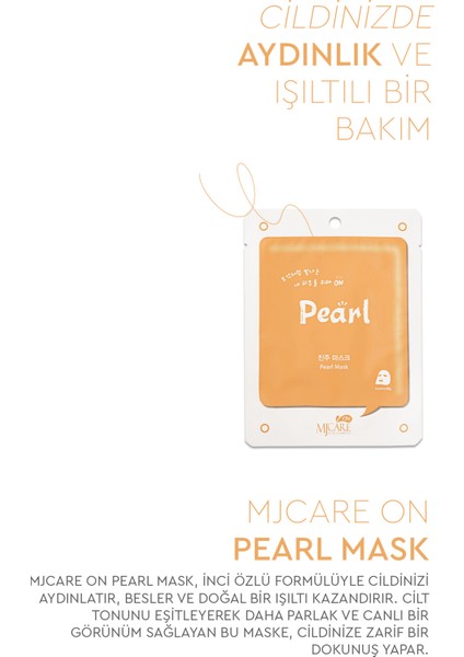 On Pearl Mask - Inci Özlü Yüz Maskesi 20'li indirimleri