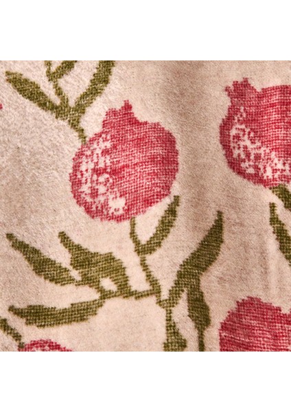 Soft Granate Pamuklu Tv Battaniyesi - Ekru / Kırmızı - 130X170 cm fiyatları
