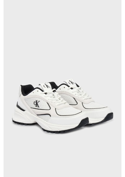 Süet Detaylı Logolu Sneaker Ayakabı YW0YW0200901W Bayan Ayakkabı YW0YW02009 01W fiyatları