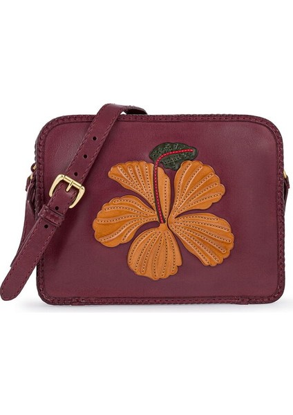 Handmade Mor Kadın Çapraz Askılı Çanta Cem