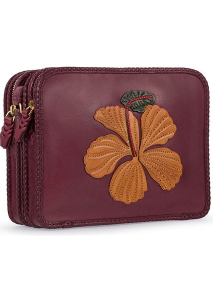 Handmade Mor Kadın Çapraz Askılı Çanta Cem fiyatları