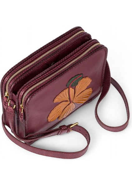 Handmade Mor Kadın Çapraz Askılı Çanta Cem fırsatları