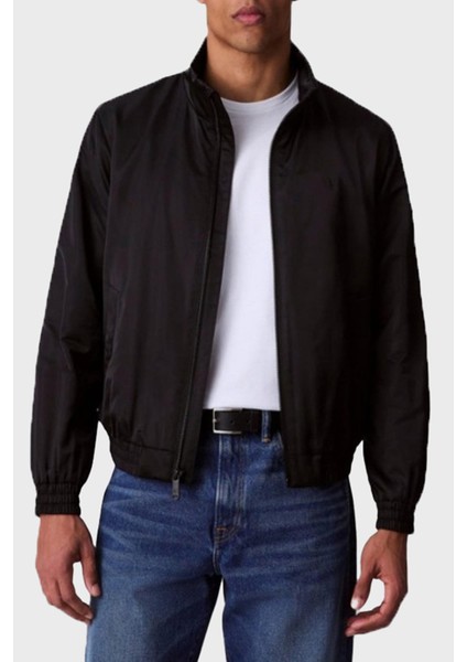 Logolu Relaxed Fit Dik Yaka Ceket LV04RC516GUB1 Erkek Ceket LV04RC516G Ub1