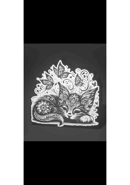 LED Işıklı Yavru Kedi