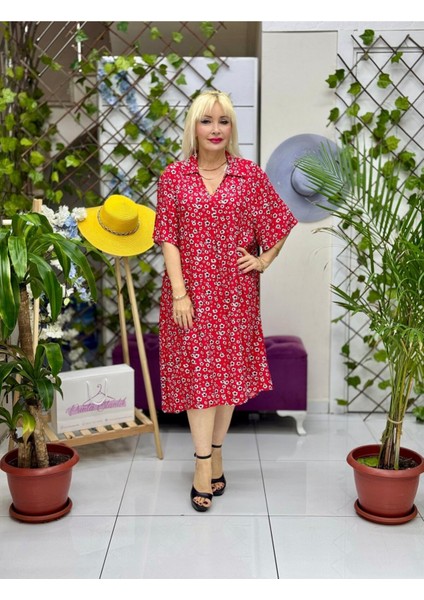 RM18125 Viskon Roma Elbise fiyatları