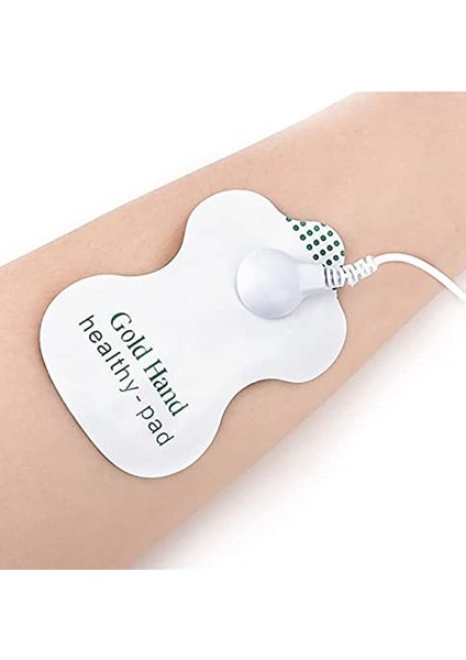 8 Adet Çıtçıtlı Tens Pedi - Çıt Çıtlı Elektrod Ped Tüm Modellere Uyumlu Elektro Tens Pedi modelleri